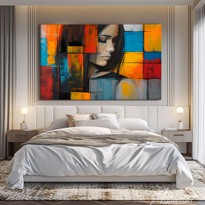 Tableau Visage Femme