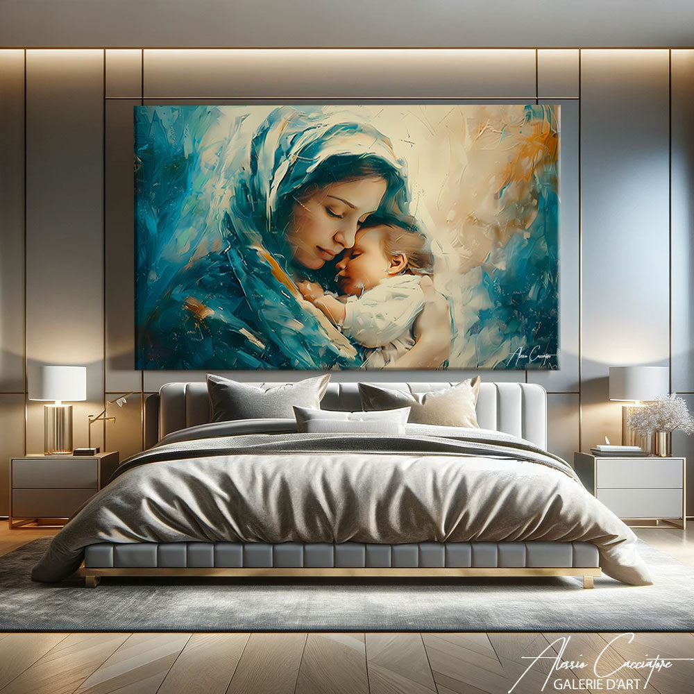 tableau vierge marie