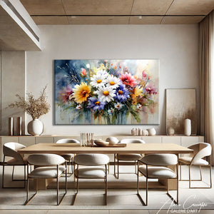 Tableau de Fleurs Modernes
