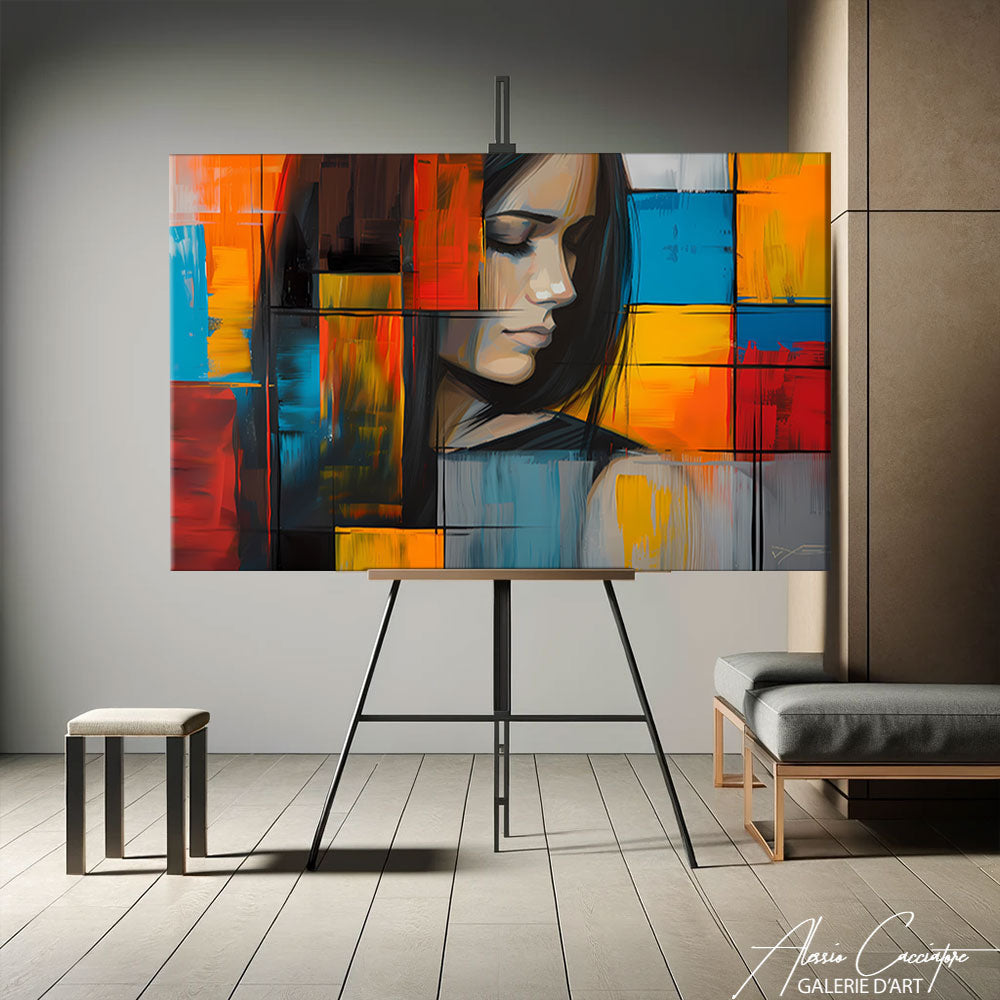 Tableau Peinture Femme
