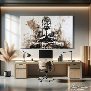 Tableau Abstrait Zen
