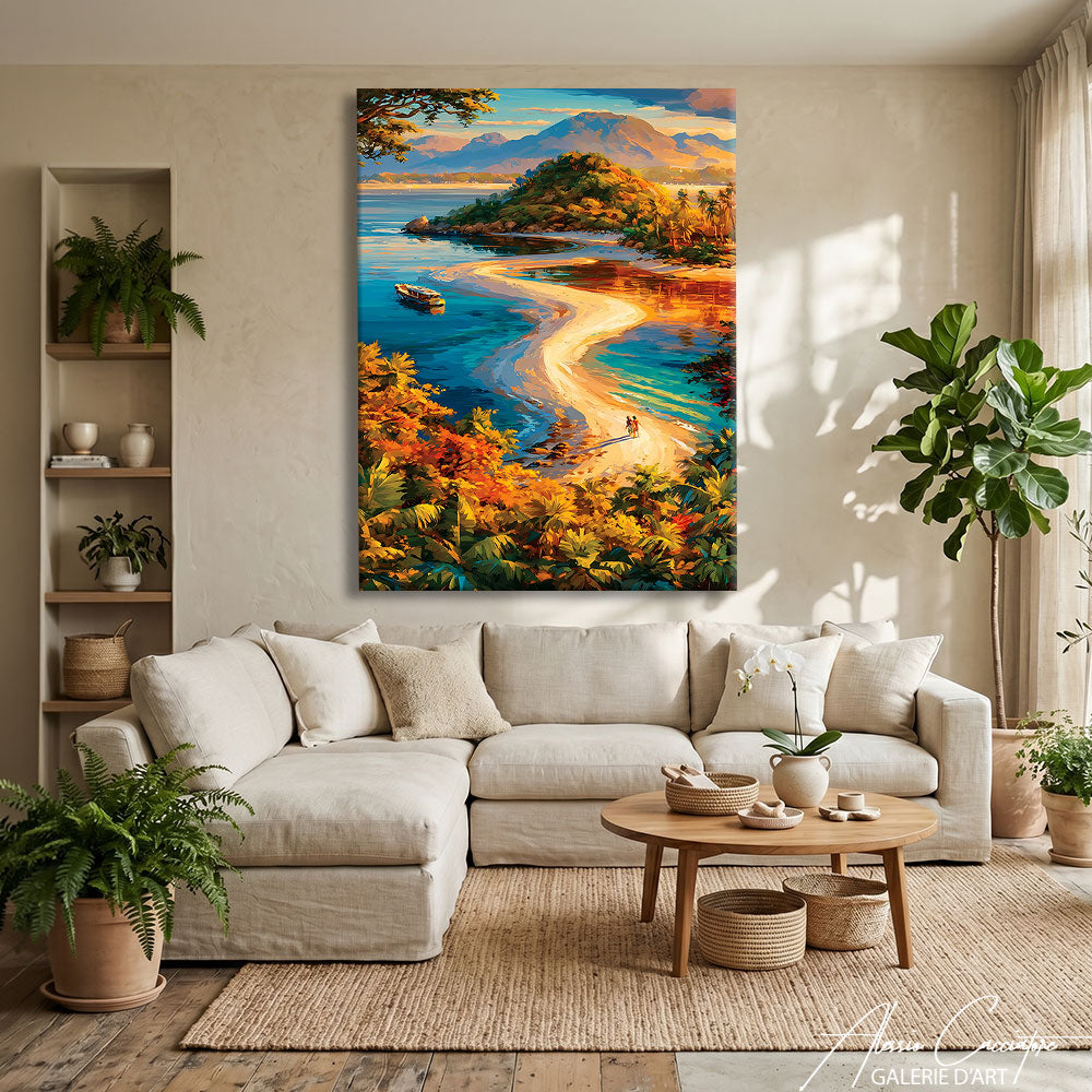 Peinture Peinture Plage