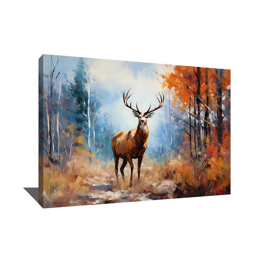 tableau cerf