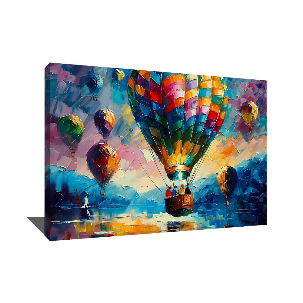 TABLEAU MONTGOLFIÈRE
