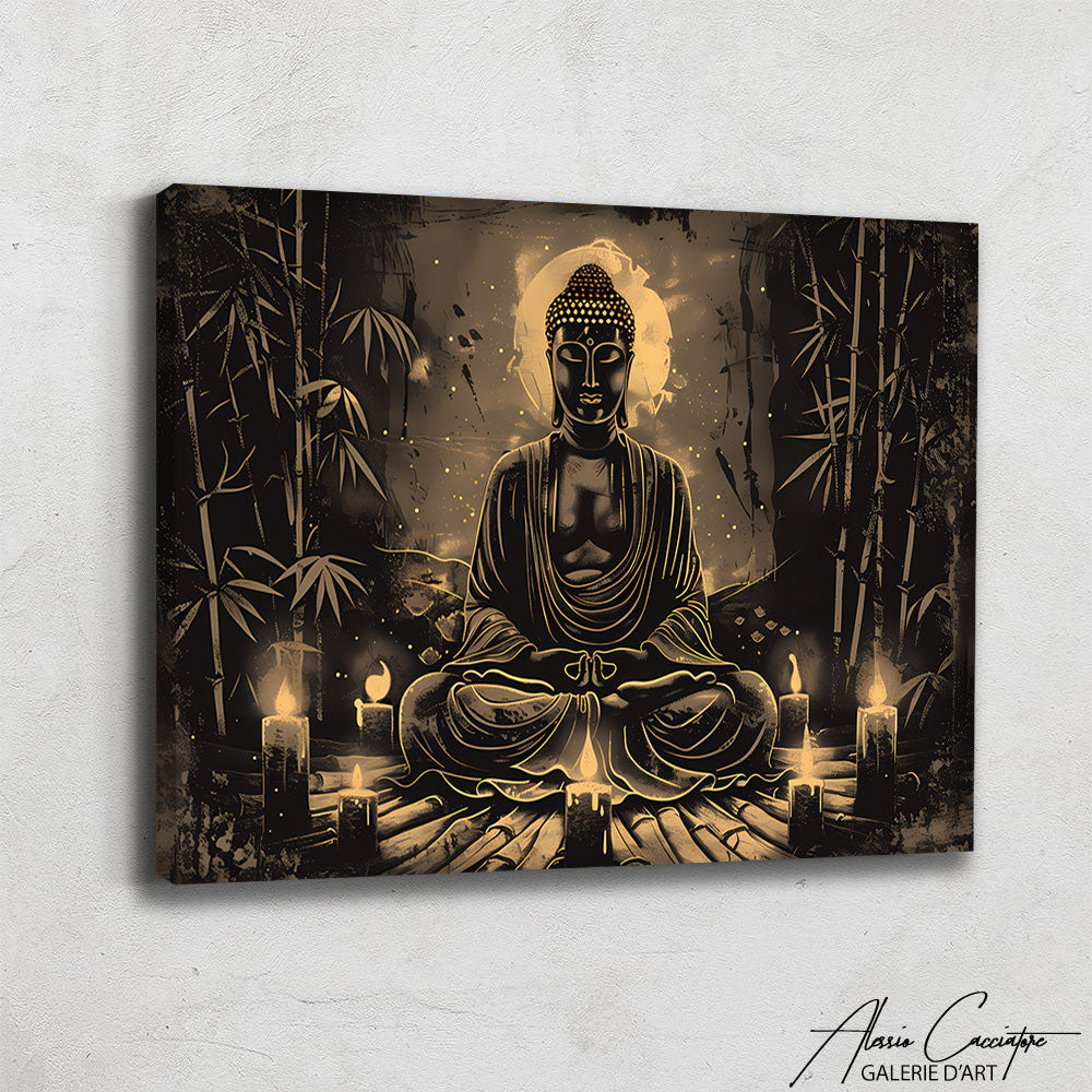 Tableau Abstrait Zen