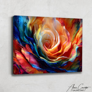 Tableau Fleur Contemporain