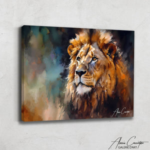 TABLEAU LION ILLUSTRATION
