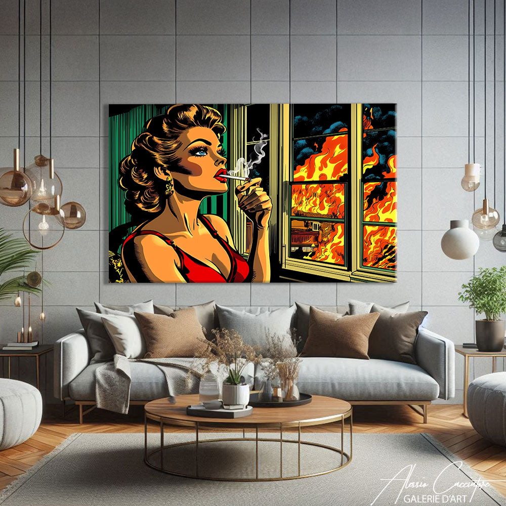 Tableau Pop Art Moderne