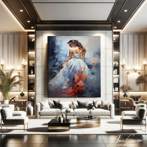 Tableau Moderne Femme