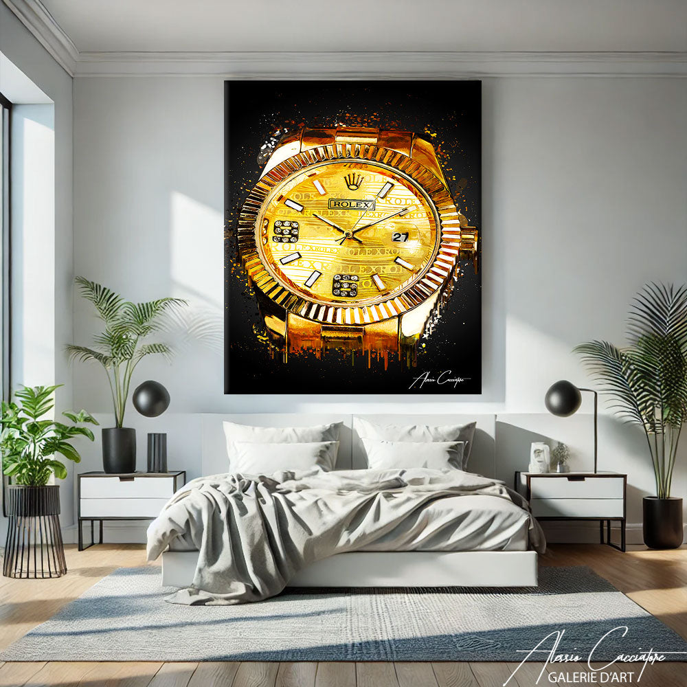 TABLEAU MONTRE MODERNE
