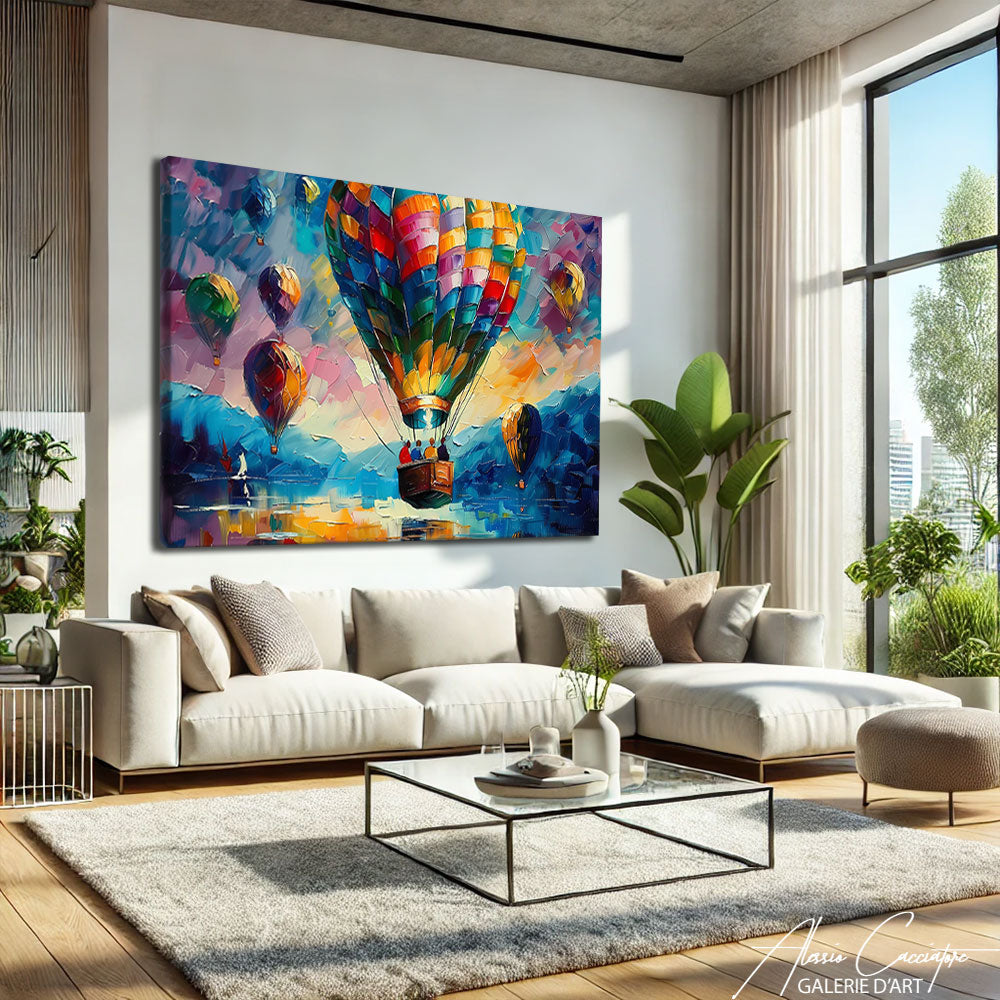 TABLEAU STREET ART COLORÉ
