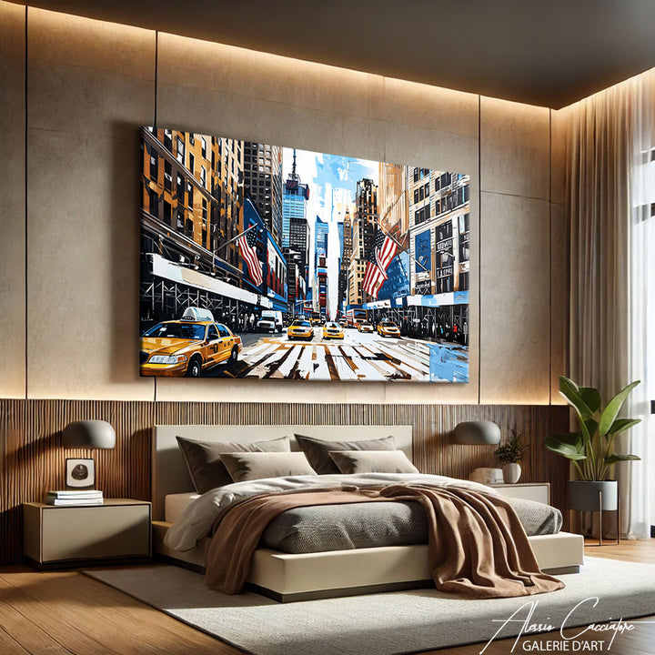 Tableau Peinture New York
