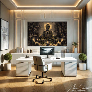 Tableau Abstrait Zen