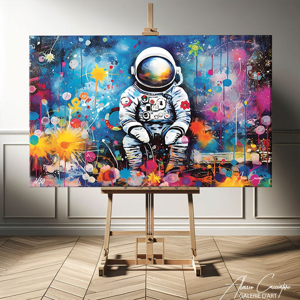 grand tableau salon street art