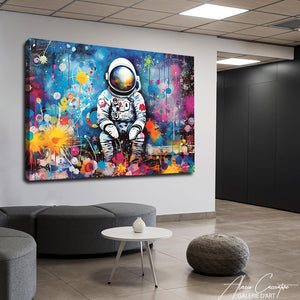 tableau salon street art