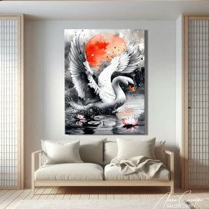 Tableau Oiseau Moderne