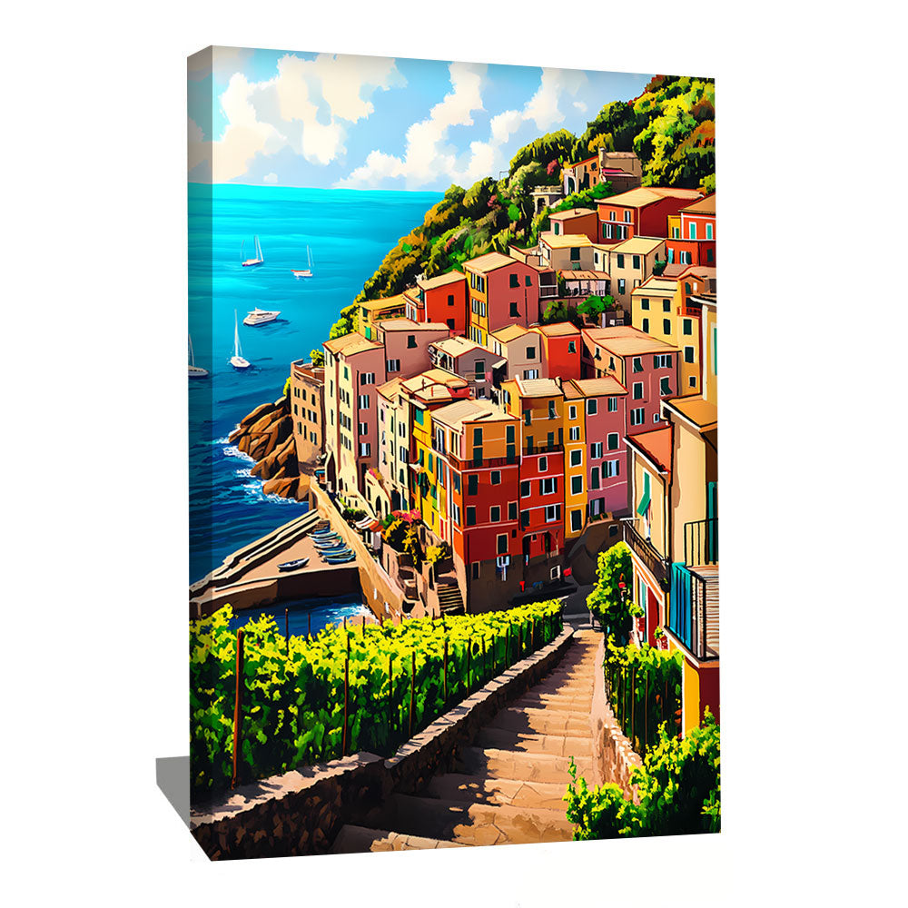 Tableau Toile Mer Mediterranee