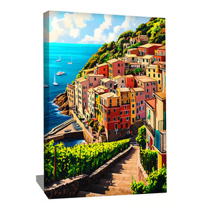 Tableau Toile Mer Mediterranee