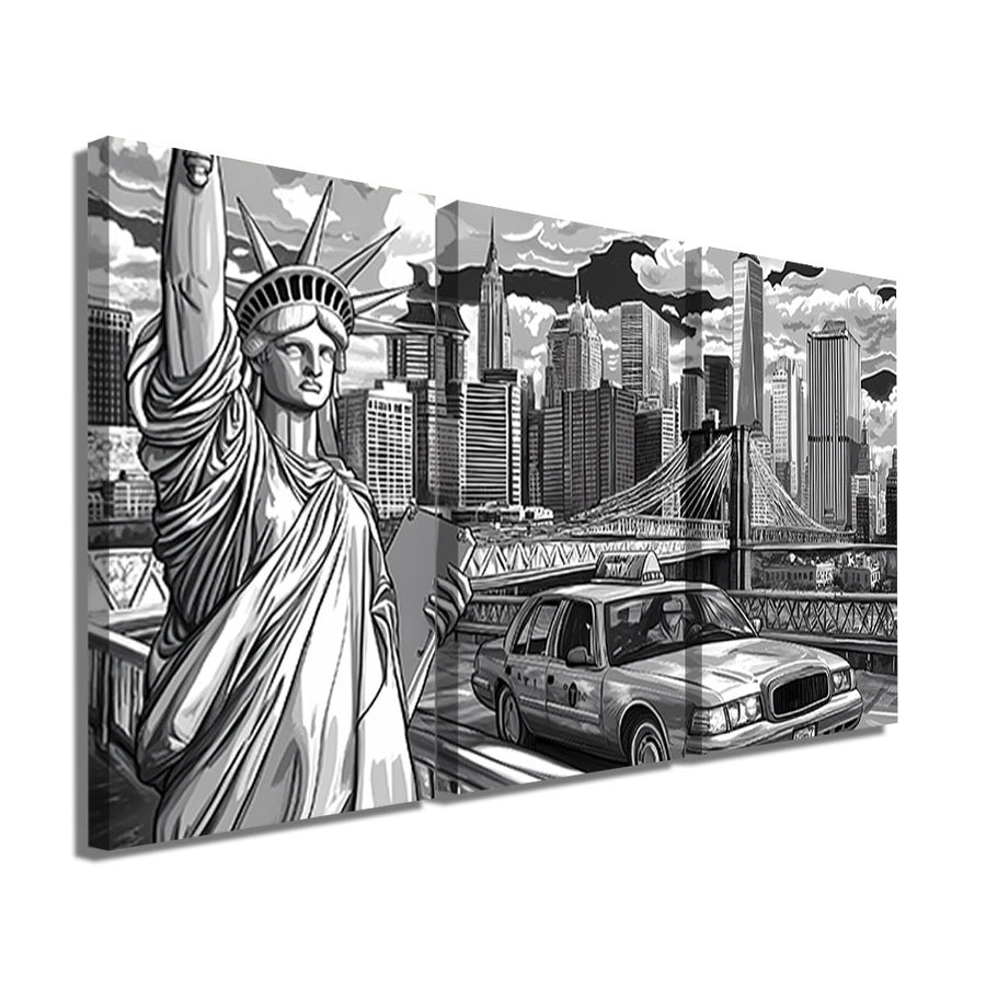 Tableau Triptyque 