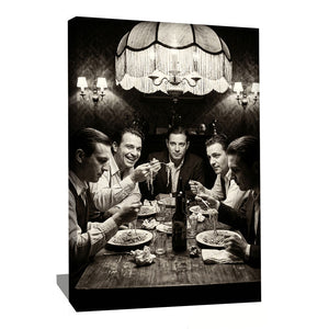 TABLEAU DÉCO CUISINE NOIR ET BLANC