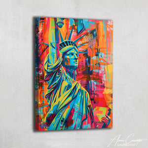 Tableau New York Statue de la Liberté
