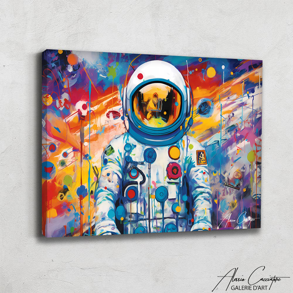 Peinture Astronaute
