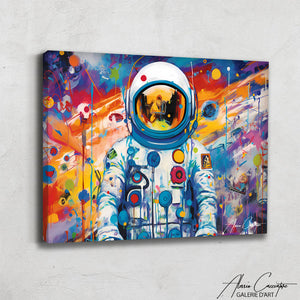 Peinture Astronaute
