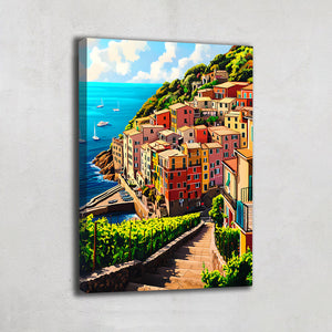 Tableau Toile Mer Mediterranee