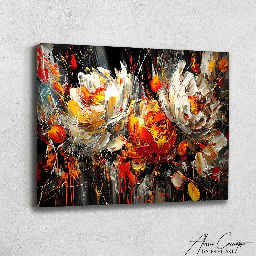 Tableau de Fleurs Modernes