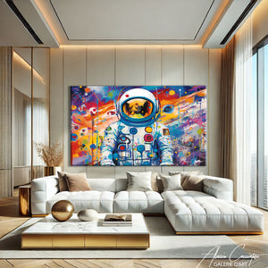 Peinture Astronaute
