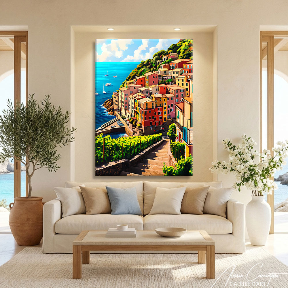 Peinture Toile Mer Mediterranee