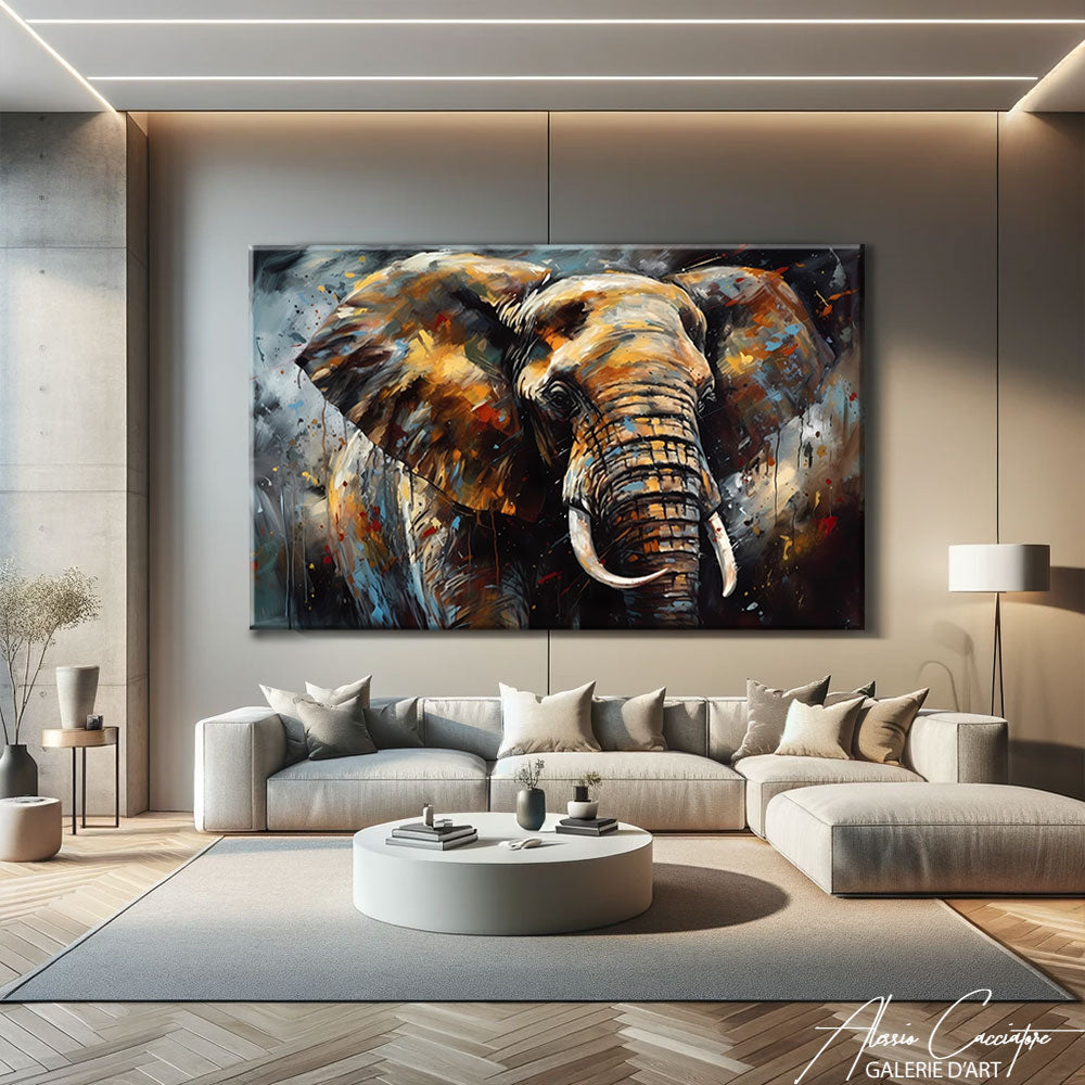 tableau abstrait decoration