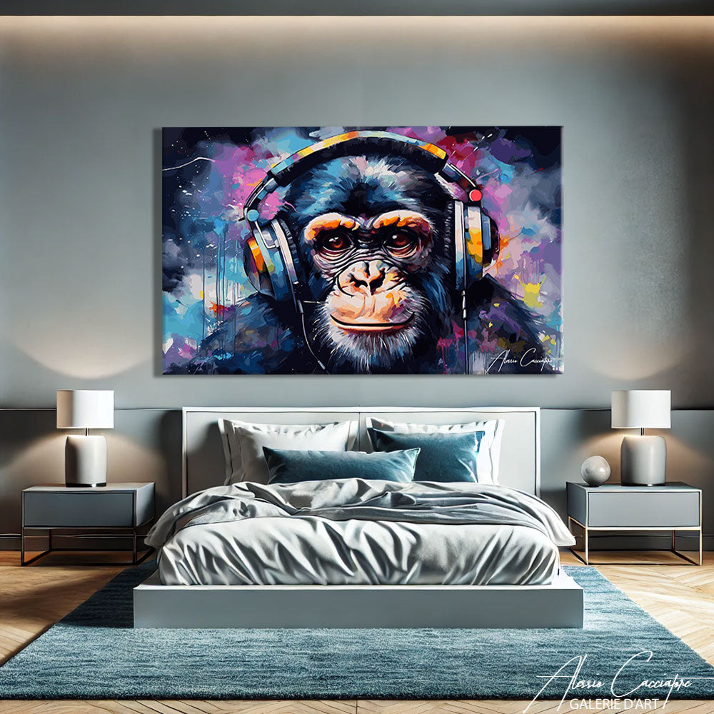 TABLEAU SINGE MODERNE