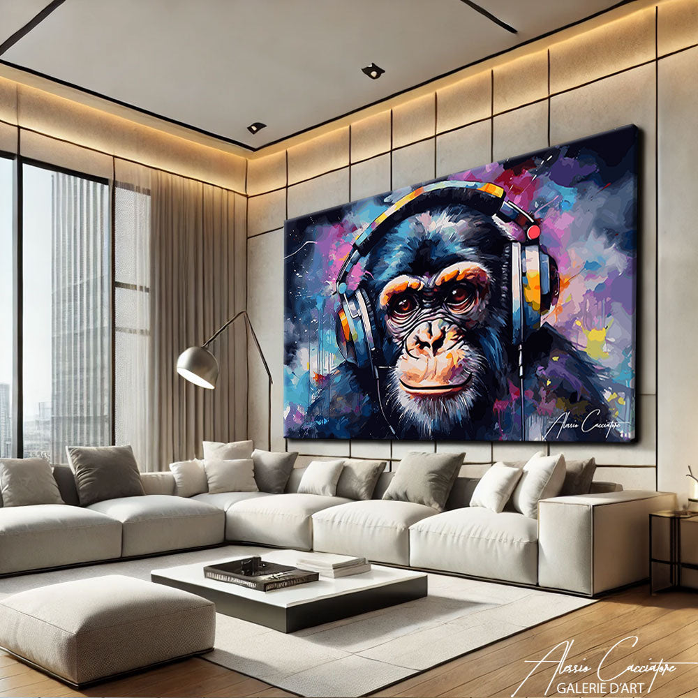 TABLEAU SINGE MUSIQUE