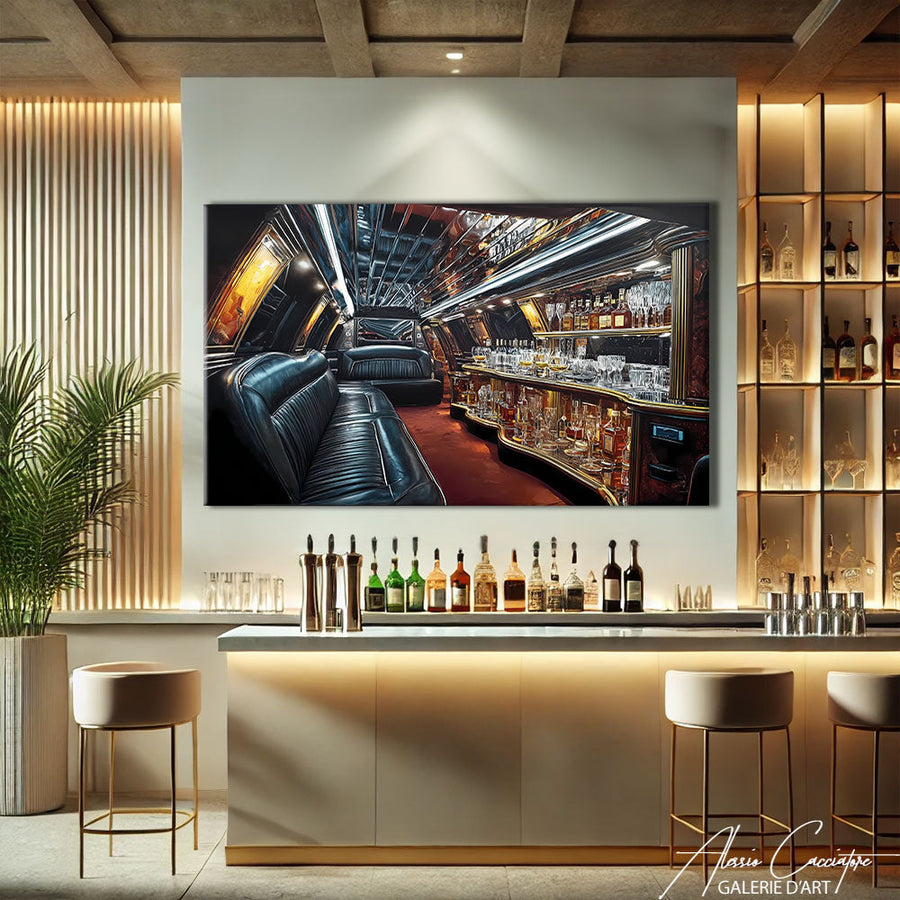 TABLEAU LIMOUSINE CHIC AlessioCacciatore – mise en situation