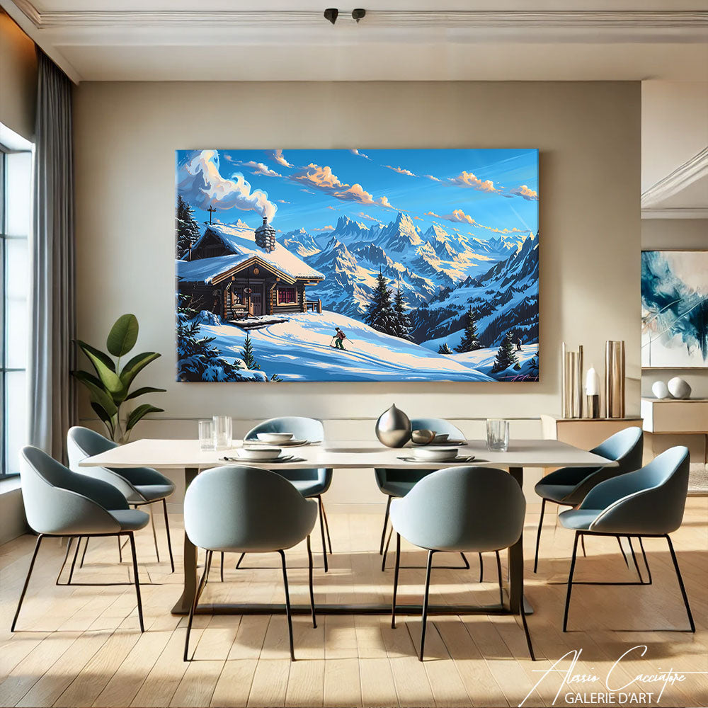 Tableau Paysage de Montagne
