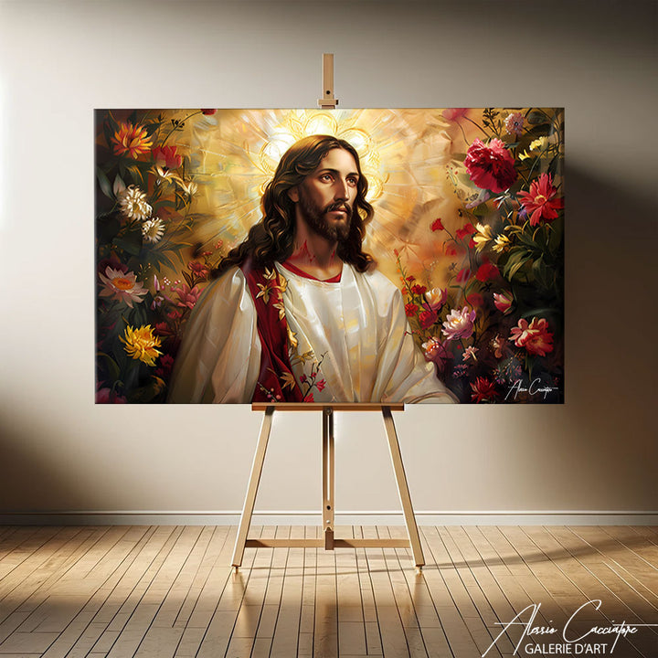peinture jésus christ