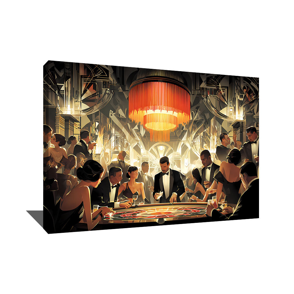 TABLEAU DE CASINO ART DECO