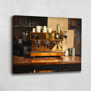 Tableau Machine À Café