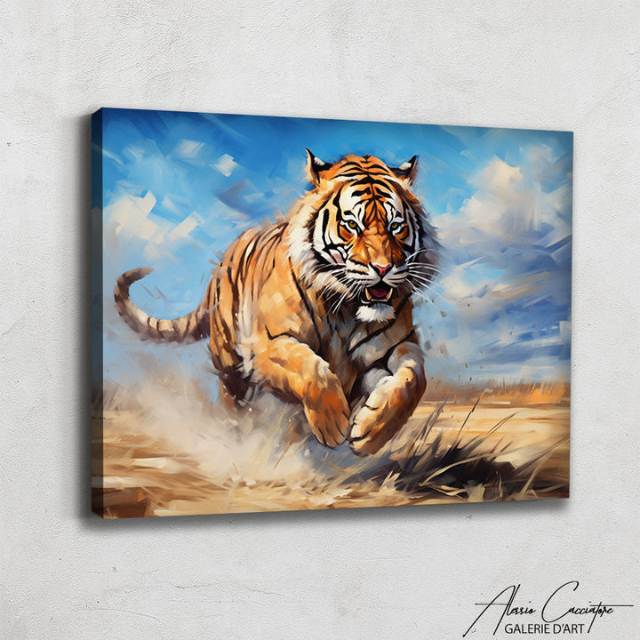 grand tableau tigre