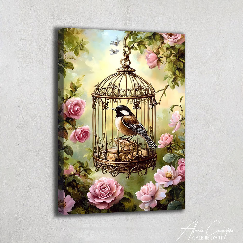 Achat tableau graffiti oiseaux sur aluminium - Déco murale urbaine Achat tableau graffiti oiseaux sur aluminium - Déco murale urbaine