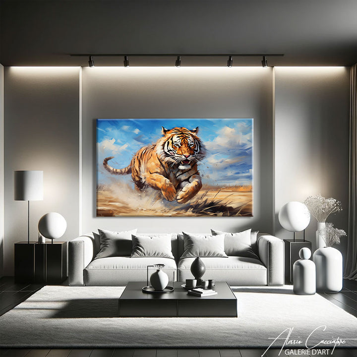 grand tableau tigre