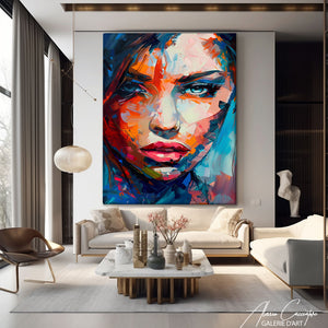 Tableau Visage Femme