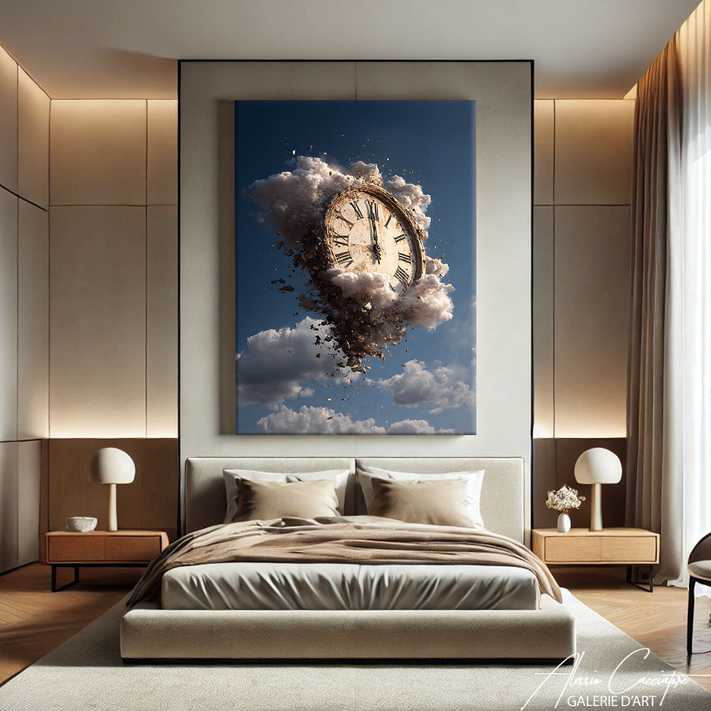 SURREALIST OFFICE PAINTING 