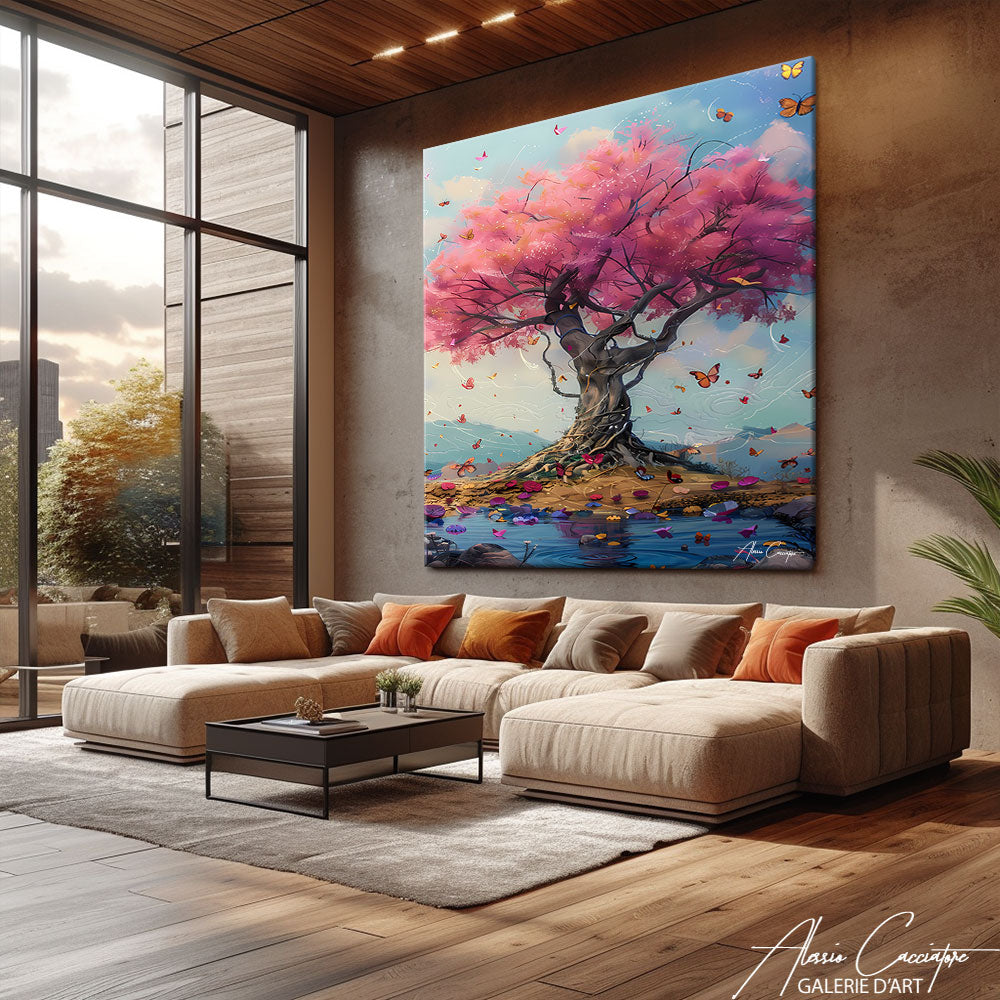 Impression sur Toile Arbre de Vie
