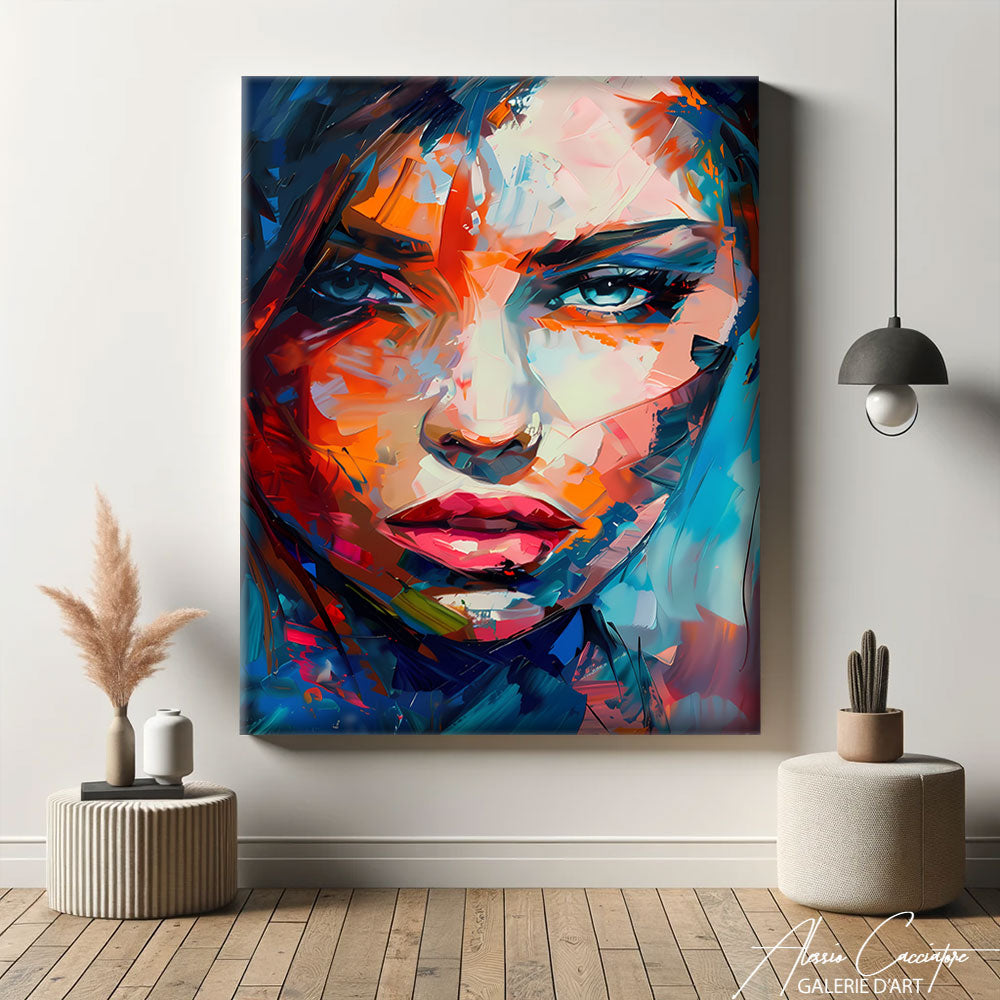 Tableau Moderne Femme