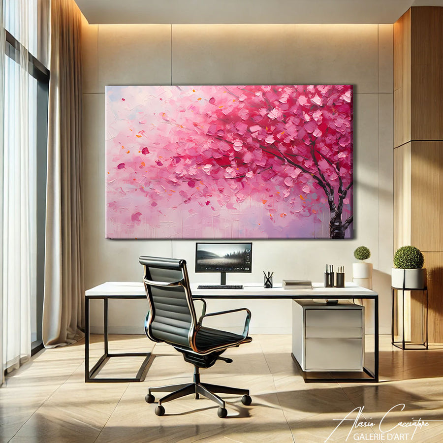 Peinture Arbre Japonais – mise en situation