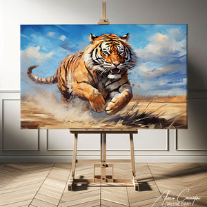 Peinture Tigre Géant