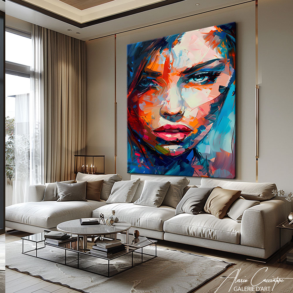 Peinture de Portrait de Femme