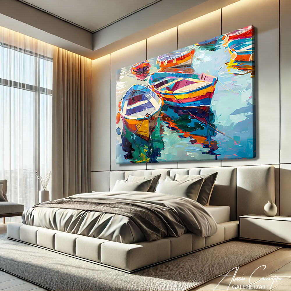 TABLEAU BARQUE MODERNE
